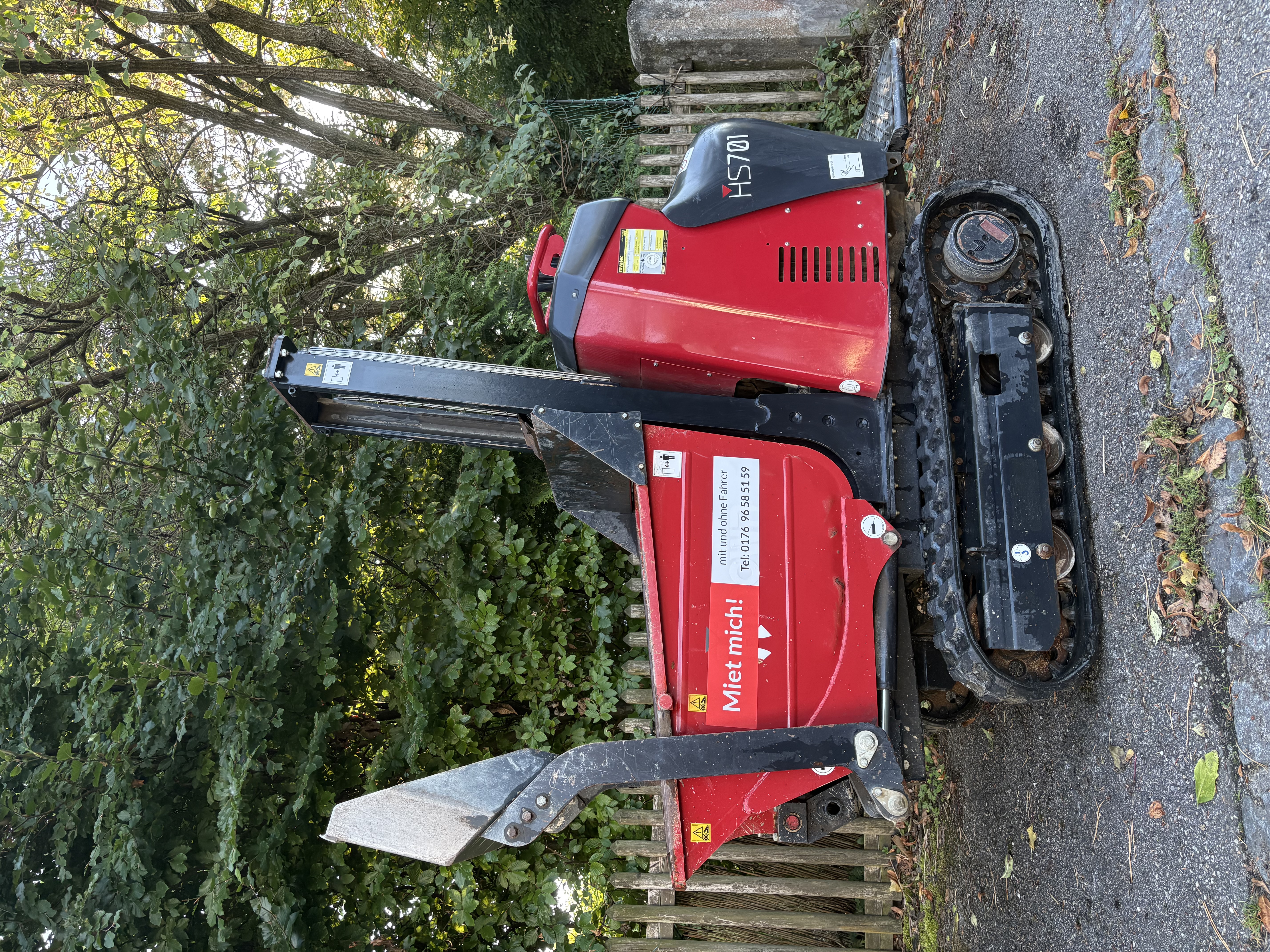 Minidumper Hinowa HS701 zur Vermietung in Bad Aibling und im Landkreis Rosenheim